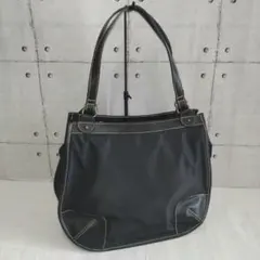 【極美品】UNTITLED 軽量ナイロン×レザー ショルダーバッグ 通勤バッグ黒のサムネイル