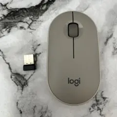 ロジクール Logicool ワイヤレスマウス Pebble M350 GY
