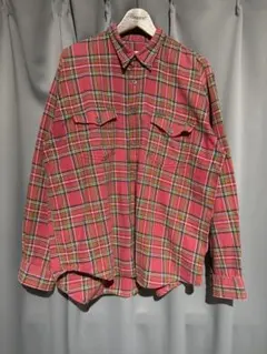 calvin klein (XL) チェックネルシャツ