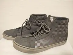 希少✨️海外モデル　VANS SK8-HI グレー市松 29cm リフレクター