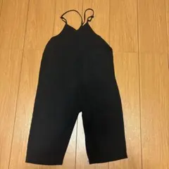 黒のサロペット（汚れ・傷あり）