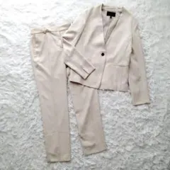 現行 icb BrightCrossノーカラージャケット パンツ 大きいサイズ