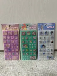 国内正規品　ディズニー タイルシール 3枚セット