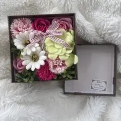 観賞用シャボンフラワー　ギフト袋付　　新品未使用品