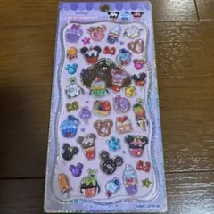 即日発送　匿名　ディズニー プチドロップステッカー カップケーキ スイーツ