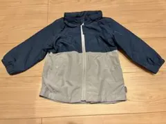ネイビー　グレー　フード　ジャケット　アウターのサムネイル