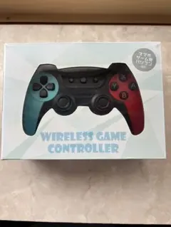新品/未開封ワイヤレスゲームコントローラー ブルーレッド/ブラック