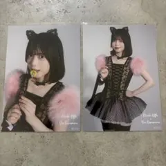 AKB48 川村結衣 大丸 生写真　シャム猫
