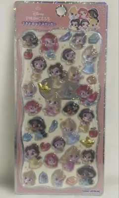 ディズニープリンセス　プチドロップステッカー