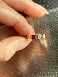 Cartier ミニラブリング 750 PG 51号 磨き済みのサムネイル