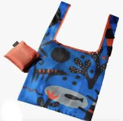 【新品】カルディ 非売品 いきものがたりブルー エコバッグ