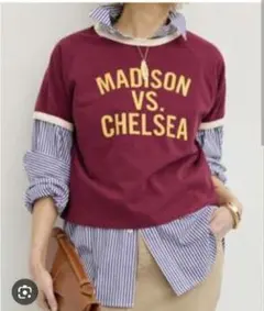 マディソン ブルー HALF SLEEVE RINGER TEEのサムネイル
