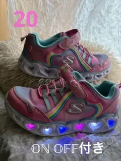 Skechers LEDライト付きスニーカー