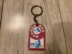 ミッキーマウス　アドレス帳　キーホルダー　昭和レトロ　1980年代　ヴィンテージ