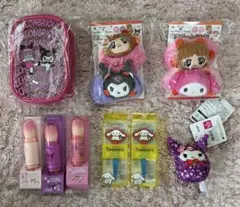 サンリオ マイメロ×ピノコ クロミ吸水アームバンド ポーチ　ブラシ　9点セット