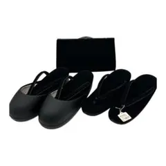 喪服草履　夏冬用　バッグセット