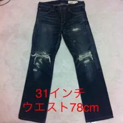 ライトオンのバックナンバーデニム31インチウエスト78cm リーバイス イルズ