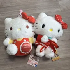 ハローキティ ぬいぐるみ 2体セット