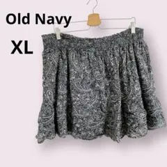 Old Navy 【XL】ペイズリー柄 フレアスカート