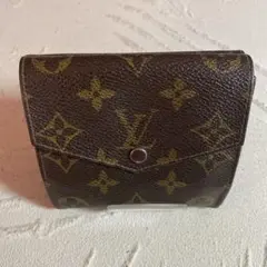 ルイ ヴィトン Wホック 三つ折り財布ポルトモネビエモノグラムM61660
