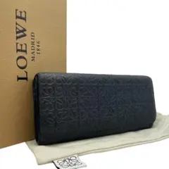 LOEWE ロエベ 長財布 ネイビー レザー 2026年最新】LOEWE カラー：ネイビー系 レディース 長財布の人気
