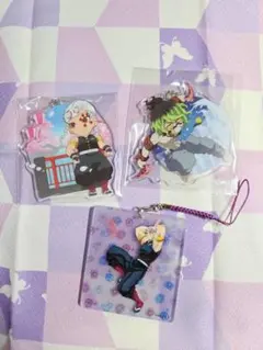 鬼滅の刃　宇髄天元　全集中展 ご当地 アクリルチャーム　根付け