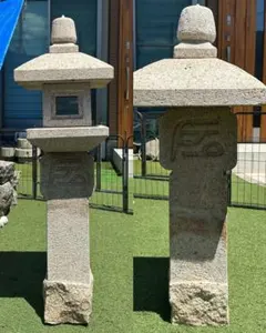 石屋で購入‼️石灯籠 石橋3基セット ミニチュア 庭園装飾 石屋で購入‼️石灯籠 石橋3基セット ミニチュア 庭園装飾 - メルカリ