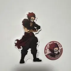 切島鋭児郎　レッドライオット　ステッカー 缶バッジ セット