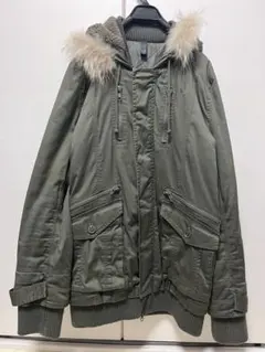 Parsley オリーブグリーン ミリタリージャケット L