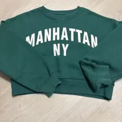 ZARA 152 クロップドトレーナー