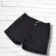 美品✨【ラコステ】ショートパンツ 黒 M バックファスナー可愛いゴルフにものサムネイル