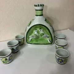 スペイン製 カラフルデカンタとグラスセット - メルカリ