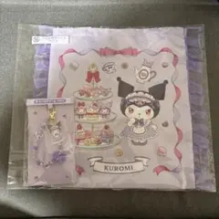 マイメロクロミ　当たりくじ　クロミフリル付きトート、ビーズチャーム