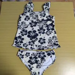 HANG TEN フラワープリント セパレート水着 17号 4L