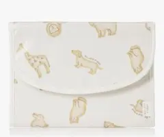 新品 ☆ジェラートピケ☆アニマル ☆母子手帳ケース ☆動物☆Mサイズのサムネイル