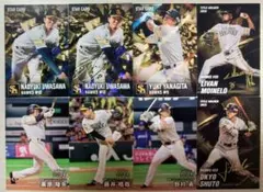 プロ野球チップス2026 ソフトバンクホークス 上沢直之 箔押しサインカード