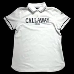 モ*ー様 Callaway キャロウェイ ロゴ プリント 半袖 ゴルフ ポロシャ