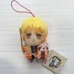 【新品タグ付き】鬼滅の刃×ラスカル　我妻善逸　ぬいぐるみマスコット