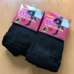 サブリナ あったかウール入りレギンス ゆったりサイズ JM～L 400デニール