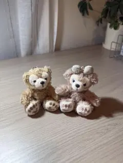 ダッフィー シェリーメイ ストラップ 2体セット