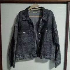 COLZA　ブラック デニムジャケット　Lサイズ