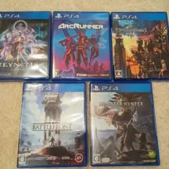 PS4ゲームセット 5本