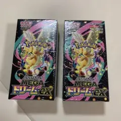ポケモンカードゲーム MEGAドリームEX 2BOX シュリンク付き