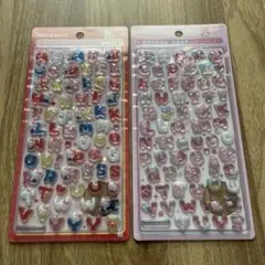 国内正規品　ボンボンドロップシール　ボンドロ　もじ　ハローキティ　マイメロディ
