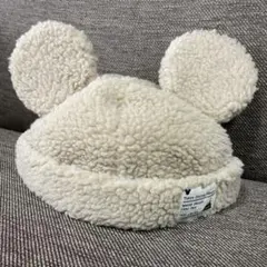東京ディズニーリゾート ミッキーボア帽子 58cm