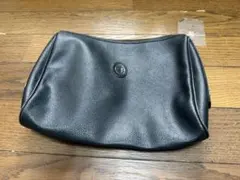 トラサルディ TRUSSARDI ポーチ クラッチバッグ セカンド ケース 黒