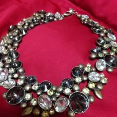 魔女の宝物庫ZARAボリュームビジューパーティー ペンダント(⁠◔⁠‿⁠◔⁠)♡