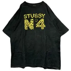 STUSSY N°4 レオパード ステューシー Tシャツ XXL 希少サイズ