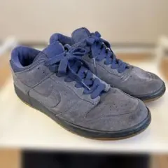 【ナイキ】NIKE DUNKスウェードブルーのサムネイル