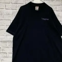 USA製90sヴィンテージTシャツ！シングルステッチ　ブラック半袖古着XL722